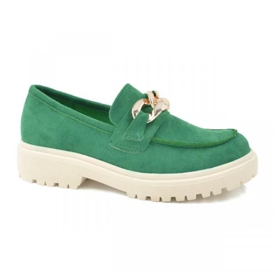 Naiset Duffy Kavelykenka | Duffy 30695 Naisten Loafer, Vihrea