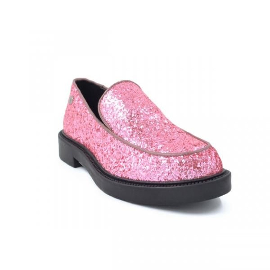 Naiset Copenhagen Shoes Kavelykenka | Copenhagen Shoes Cphs Loafer, Glitteri Pinkki