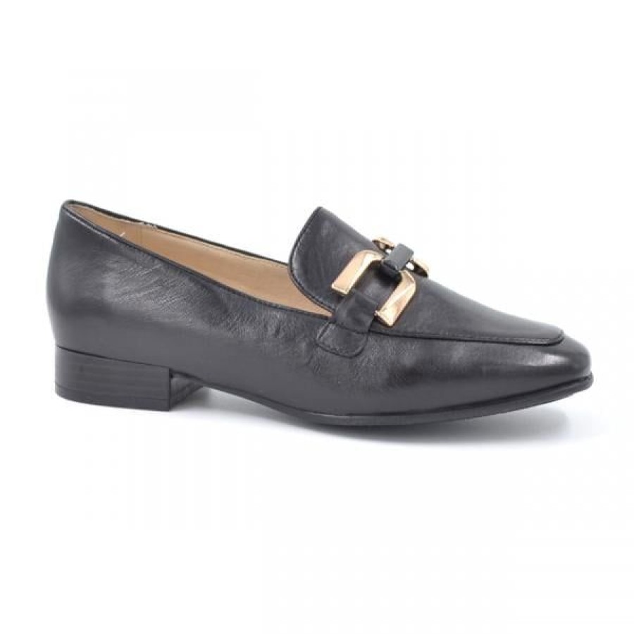 Naiset Caprice Kavelykenka | Caprice 24201 Loafer, Musta