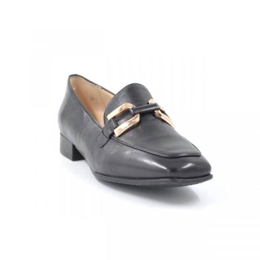 Naiset Caprice Kavelykenka | Caprice 24201 Loafer, Musta