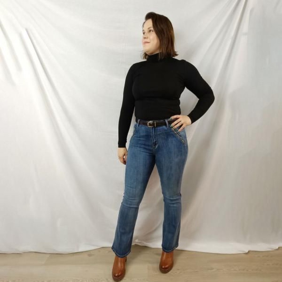 Naiset M.a.p.p Jeans | M.A.P.P Jeans Katy Bootcut Jeans, Sininen