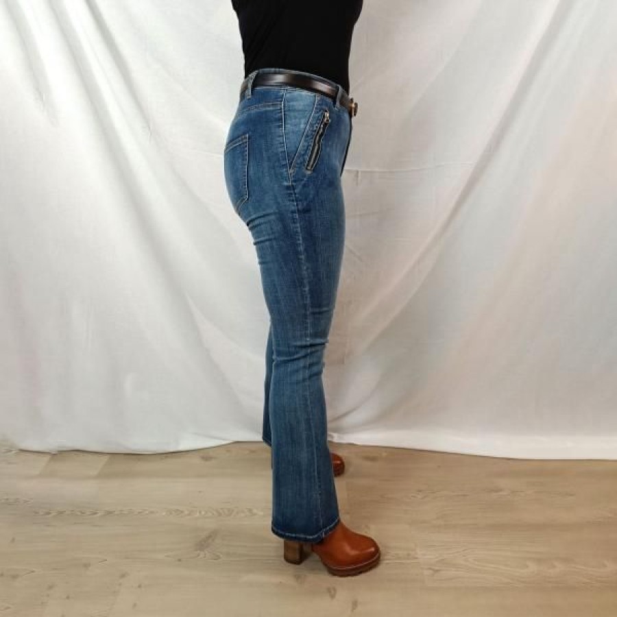 Naiset M.a.p.p Jeans | M.A.P.P Jeans Katy Bootcut Jeans, Sininen