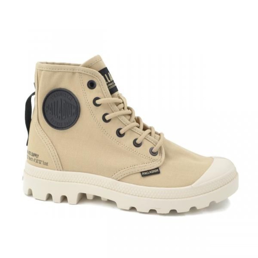 Naiset Palladium Nilkkuri | Palladium Pampa Hi Nilkkuri, Beige