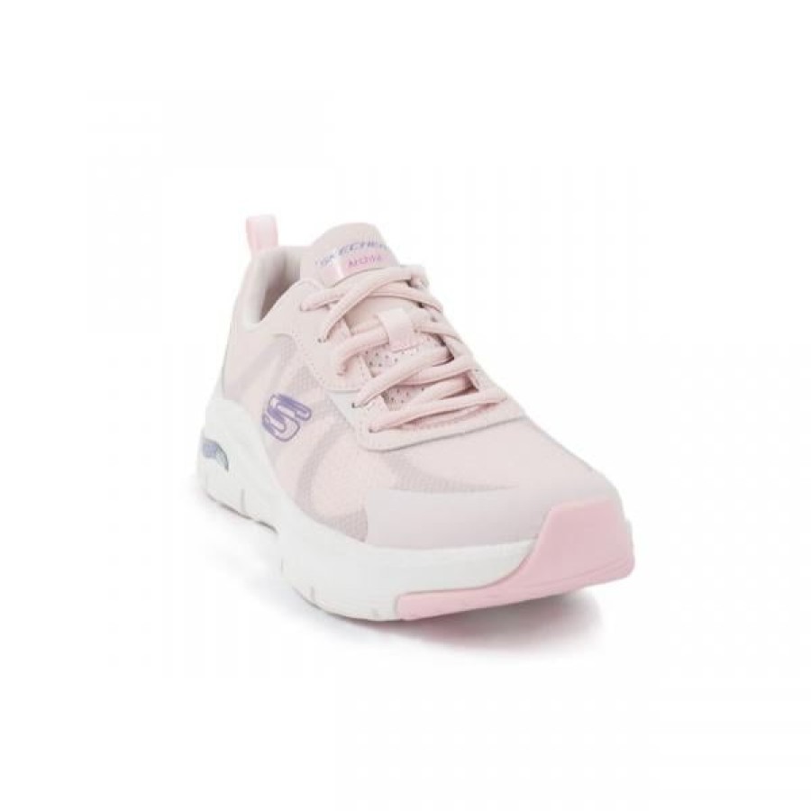 Naiset Skechers Tennari | Skechers 149567 Archfit Tennari, Rosa