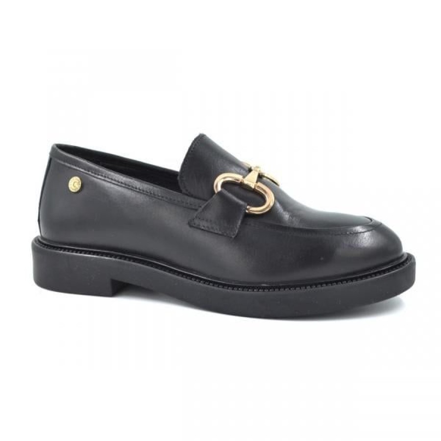 Naiset Copenhagen Shoes Kavelykenka | Copenhagen Shoes Awake Loafer, Musta