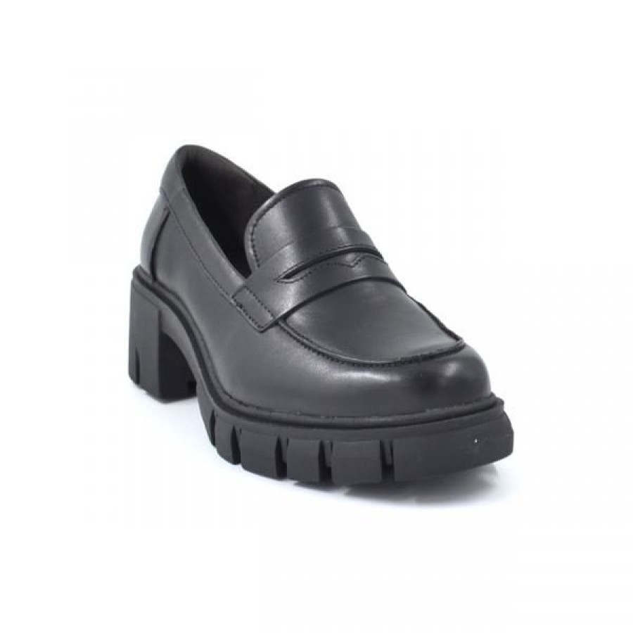 Naiset Tamaris Kavelykenka | Tamaris 24439 Loafer, Musta