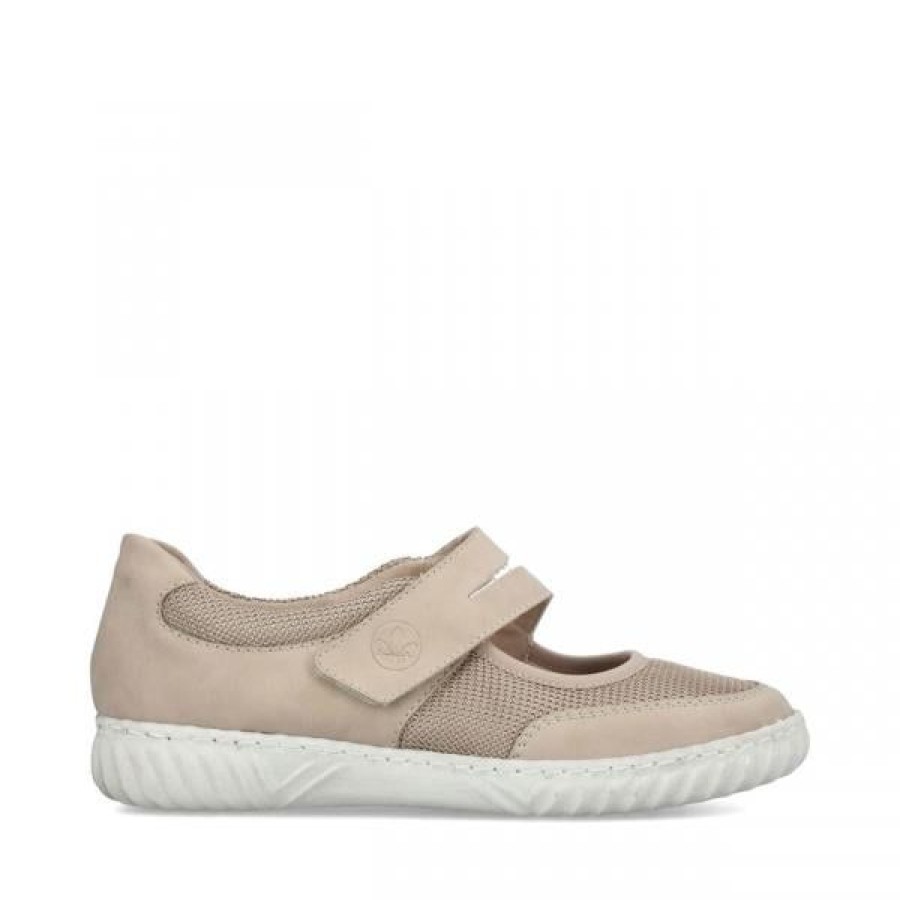 Naiset Rieker Kavelykenka | Rieker N0951 Kavelykenka, Beige